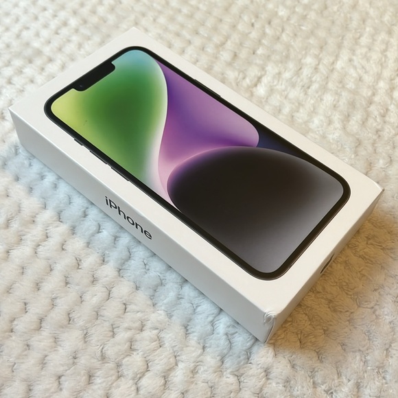 EMPTY BOX for iPhone 14, Midnight, 128GB Model A2649 - Picture 5 of 6